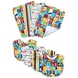 Dr. Seuss Alphabet Seuss Bouquet Bib and Burp Cloth Set by Trend Lab