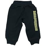 【秋冬物】 GARACH(ギャラッチ) 裏毛英字ロゴバックPt長丈パンツ 95cm /BK NO.AH-532113