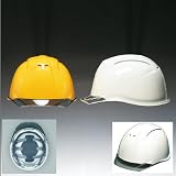 高品質 安全ヘルメット［DIC HELMET］安全ヘルメット（AP11-C）白×スモーク