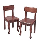 Gift Mark Queen Anne Children's Chair Set, Cherry [並行輸入品]