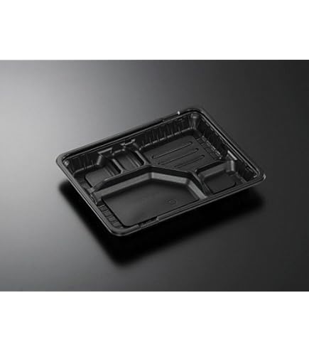 CTガチ弁IK24-20C2 BK 身蓋セット（各50枚×6袋） 弁当容器 CT ガチ弁 IK24-20C2 BK 身 中央化学 | テイクアウト
