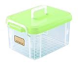 不動技研 収納ボックス プチノイ・150(ハンドル付) グリーン F-2232H