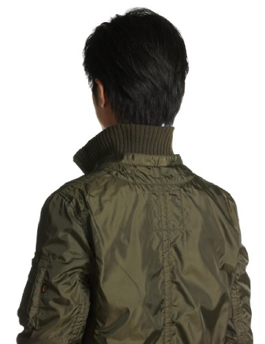 アルファ ALS-LINER PARKA ミリタリーナイロンパーカー M