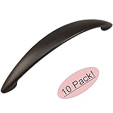 Cosmas 6003 – 128orbオイルはブロンズモダンキャビネットハードウェアハンドルプル – 5 "インチ( 128 mm )穴中心 – 10パック