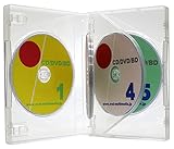 オーバルマルチメディア Mロックシリーズ 27mm厚マルチタイプ 5枚収納 クリア 3個セット