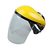 Flameer 高品質　溶接マスク　保護メガネ　ヘルメット　フルフェイスシールド　耐高温　耐衝撃　PC製　5色選択　 - 白色