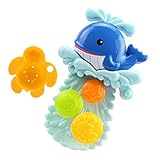Fenteer 全2色　赤ちゃん　シャワー　お風呂　噴水おもちゃ　かわいい　 - イルカ