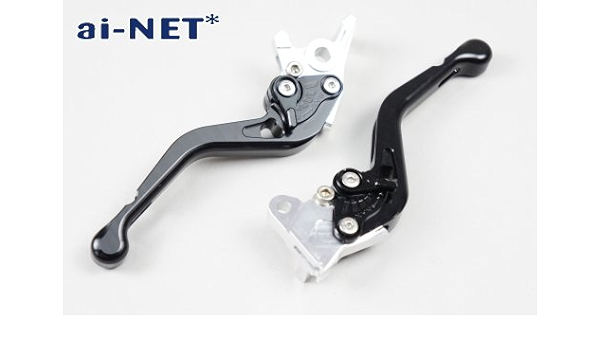 Amazon 12ヶ月保証付 Pcx用 Pcx ブレーキレバー Cncアルミ削り出しレバー 6段階調節 ブラック シルバー Jf28 Kf12 5064 ブレーキレバー セット 車 バイク