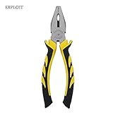 8インチワイヤープライヤーペンチ家庭電器ワイヤーカッターフラットノーズペンチ