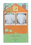 Angel Dear Cuddle Twin Set, Blue Elephant by Angel Dear [並行輸入品]