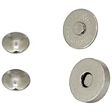 協進エル 附属金具 ダブルマグネットホック 18mm/頭12mm ニッケル 1175033-01