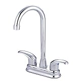 Daytona Double Handle Centerset Bar Faucet with Legacy Lever Handles Finish: Polished Chromeデイトナダブルハ