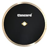 Concord Blades CRS080D10HP 8 Inch Continuous Rim Diamond Tile Blade [並行輸入品]
