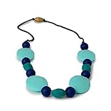 Chewbeads Tribeca Teething Necklace - Turquoise [並行輸入品]