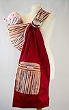 Palm and Pond Adjustable Ring Sling Baby Carrier - Multi Stripe Pattern by Palm&Pond