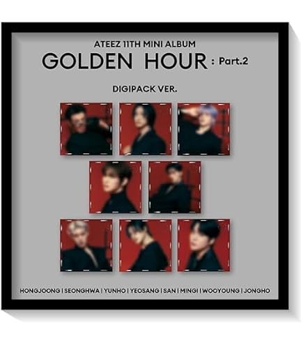 Amazon.co.jp: [ Pink LP VER. ] ATEEZ - 14th Mini Album [ GOLDEN