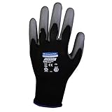 JACKSON SAFETY 13837 G40 Polyurethane Coated Gloves High Dexterity black 15.000 Height 12.000 Wide 2