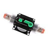 Perfk 10A-100A　遮断器　自動車　回路ブレーカー　サーキット　防水　DC12V / 24V / 32V 　　 - 10A