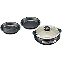 象印 グリルなべ 土鍋風なべ&遠赤すき焼きなべ&溝つき遠赤焼肉プレート EP-PX30-TA