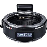 VILTROX EF/EF-S - Eマウント オートフォーカス レンズ マウントアダプター Canon EF/EF-Sレンズ → Sony Eマウント α7V α7IV α7III α7II α7 α9 II III α6700 α6600 α6400に対応 EF-E5