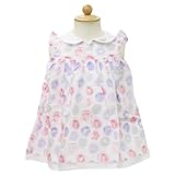 [アルマーニベビー] ARMANI BABY ベビー服 ノースリーブロンパース (ワンピース風) TKM411RPK 9Mサイズ