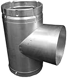 Speedi-Products BV-SWT 333 3-Inch x 3-Inch x 3-Inch B-Vent Single Wall Tee by Speedi-Products