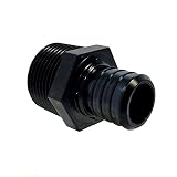 Libra Supply PPSU Pexオスアダプタ、Barb x MIP、(クリックでの詳細サイズオプション）、パイプ継手配管供給 3/4''PEX to 3/4''MIP(10 pack) LS