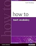 Cover of How to Teach Vocabulary