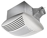 Delta Breez SIG110HL Signature 110 CFM Exhaust Fan/Light with Adjustable Humidity Sensor and Speed C