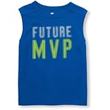 ザ・チルドレンズプレイス THE CHILDREN'S PLACE/ スポーツスリーブレスグラフィックメッシュマッスルタンクトップ トップス半袖Tシャツ 5歳【並行輸入】