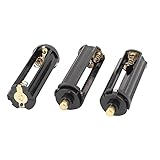 Hommy 電池ボックス　バッテリーケース　電池ホルダー　電池ケース　3AAAー18650　３個入り