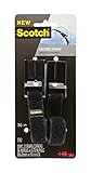Scotch rf3782 Bundling安全ストラップ、36インチx 0.75ブラック, 2 - Pack