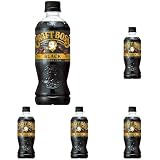 サントリー コーヒー クラフトボス 無糖ブラック 500ml (× 5)