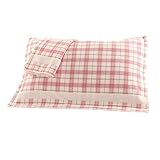 コットンピロータオル厚めガーゼグリッドカップルピローカバー-A5