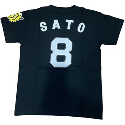 Amazon.co.jp: [Tigers] 阪神タイガース「佐藤 輝明 8 背番号Tシャツ