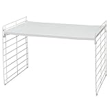 アイリスオーヤマ シンク下伸縮棚 1段 幅42~70cm ホワイト USD-1V