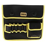 P Prettyia ツールバッグ　マルチポケット　電気工事 メンテナンス 工具袋　オックスフォード生地　 防水仕様 - S