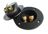 Speaker Box Terminal Round Spring Cup Connector Subwoofer (Usa)
