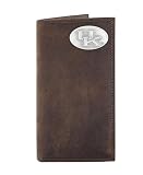 Kentucky Wildcats – レザーCrazy Horse Brown Long Roper財布