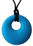 Teething Relief Silicone Pendant Necklace for Mothers - BPA Free Non Toxic Gum Massager - Drooling T