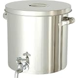 日東金属工業:日東 ステンレスタンク ストレート貯蔵用タンク(蛇口付) 10L ST-W-24 型式:ST-W-24