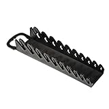 Ernst Manufacturing 5075-Black Stubby Gripper 10-Wrench Organizer [並行輸入品]