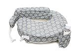 Zenoff Products Nursing Pillow Slipcover, Sage Dotted Daisies, Grey, Green by Zenoff Products