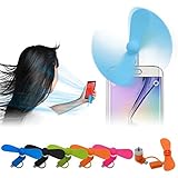 mazimark --新しい2 in 1 Micro USB iPhoneポート+ Electric電話ファン冷却for iOS Android US