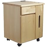 タンスのゲン ナイトテーブル キャスター コンセント付 引き出し 北欧 ナチュラル 17010056 NA