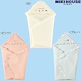 MIKIHOUSE FIRST(ミキハウスファースト)どうぶつ刺繍 ふわふわ無撚糸素材のアフガン(おくるみ) －－－,ブルー（15）