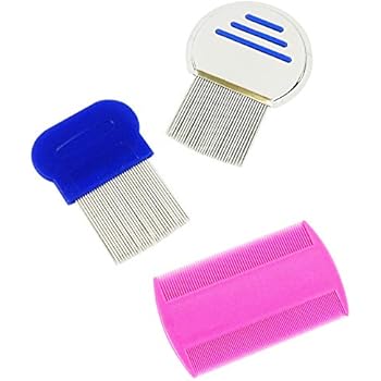 Amazon | LuftTradeJapan シラミ 梳き櫛 コーム 【3種セット】 シラミ ...