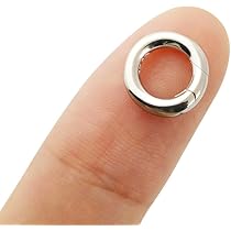 わずか❗️シルバー925丸カン直径8mm 線径1.2mm （開閉有り） 51b36PAKXTL._AC_UF894,
