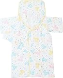 UCHINO ローブ 綿100% マシュマロガーゼ ベア (ベビー70cm) ホワイト