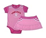 NCAAベビーGirls幼児2 Pieceクリーパー&スカートセット、ピンク – チームオプション